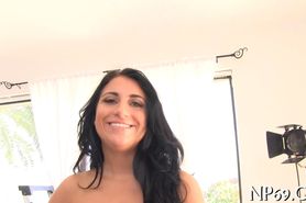 Sweet darling delights two cocks - video 4