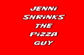 Jenni Czech Cruel Bitch Shrinks and Squashes Delivery Guy