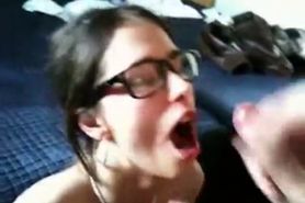 Chick with glasses - video 1