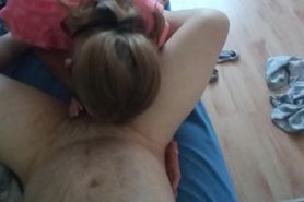 My wife sucks me to the trigger and licks my ass and does prostate massage