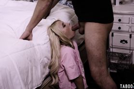 Petite teen thief punish fucked by her perv stepfather