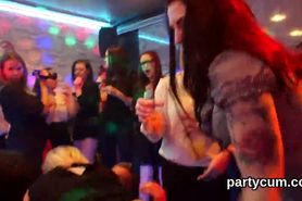 Kinky teens get fully fierce and nude at hardcore party