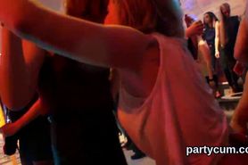 Nasty nymphos get totally silly and nude at hardcore party