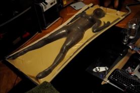 rubber doll & vacbed tryout