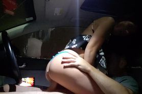 Stranded in the Rain Fucked in the Car (Screaming Orgasm)