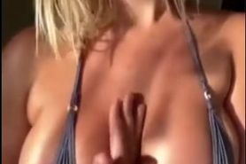 Big Tit Blonde Wants Titfuck