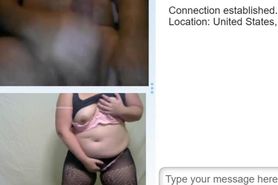 Girl OJ stripping for cum on webcam