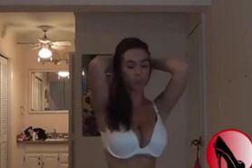 hot stripping boobs
