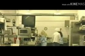 Cook Fucks his Assistant in Front of Colleagues- Softcore Edit
