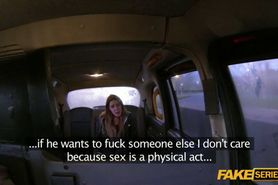 Taxi hard and deep sex action with a cutie Cheater