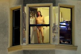 Naked window dance by Marcia Fannie