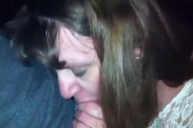 blowjob in adult video booth