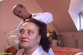 69 years mother fucked by hairdresser