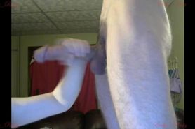 Huge 10 Inch Dick Cums From Blowjob