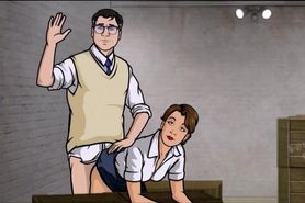 ARCHER SEX COMPILATION cartoon blowjobs porn scenes erotic drawing COLLECTION BLOWJOB milf fellatio