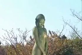 Crazy Japanese bronze statue moves part4