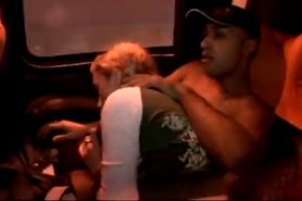 Naughty Brazilian gals decided to cause mayhem in the bus - video 1