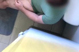 Caught Hung Brother Jerking Off In My Bathroom