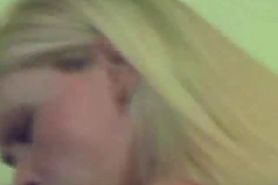 Blonde chick craves dick