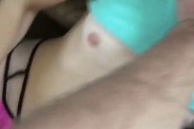 Step-Sister Shut up i am about to Cum