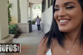 MOFOS - Big tit Latina Alina Belle sucks dick POV