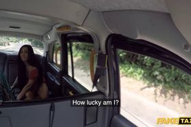 Fake Taxi British Luci Reign gives it to taxi drivers huge white dick