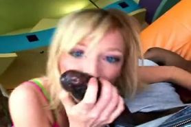skanky tiny blonde teen takes a huge bbc