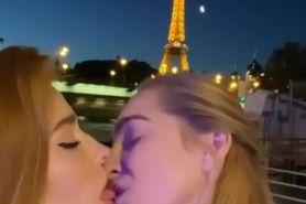 Lia Silver and Jia Lissa French Kiss
