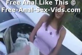 Girl Gets Painful First Anal