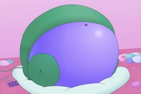 Lyke butt balloon struggle (loop)