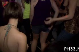 Very hot group sex in club - video 5