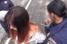 Role Play Arrest Girl Handcuffed