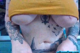 Big boobs webcam masturbation XPUSSYCAM - video 12