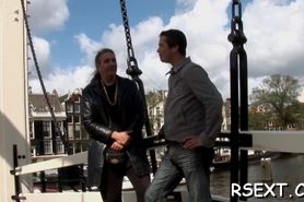 Guy takes trip to amsterdam - video 9