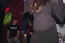 Sexy Dance Contest With Girls Flashing Their Boobs
