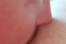 Teasing, eating & fingering my wife's pussy until she begs for my dick.