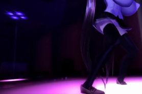 [3D MMD] Ariane Cevaille Pole Dance Breast Expansion #1 (120 FPS) by Silo9
