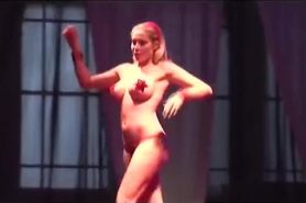 hot tits on public show stage
