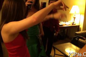 Teen party grows into orgy - video 29