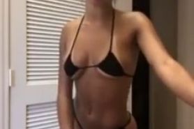 Brittany Renner IG Live Micro Bikini