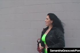 Student Samantha Grace is Picked up Tied & Abused!