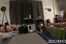 Explosive and wild dorm party - video 34
