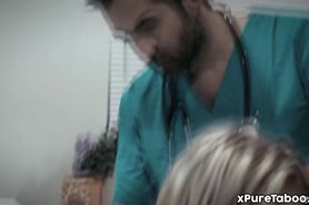 Teen Arya Fae fucked by her doctor at hospital