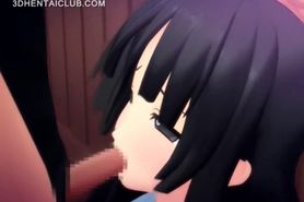 Anime hentai fucking cock gets jizzed on big tits