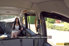 Fake Taxi beautiful hot brunette fucked in the arse