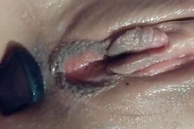 Wife takes butt plug and dick for the first time