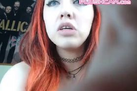 Big Fine Ass Spreads In Your Face Shove PLUSHCAM Sex Toy In Her Holes NOW
