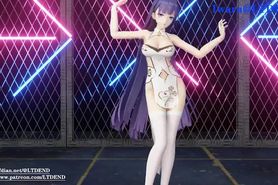 MMD Raiden Mei (chinese dress) (shake it) (Submitted by LTDEND)