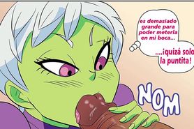 Broly x Cheelai (comics español) / (revisar primer comentario)