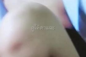 cute thai student Masturbation
